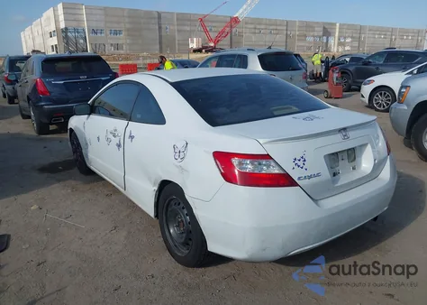 2006 Honda Civic Lx из США, поврежденный, VIN 2HGFG12646H521791